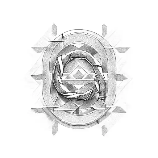 Rap lyrics intertwined with biblical verses tattoo design idea