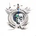 dali tattoo design idea