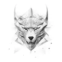 escarabajo egipcio tattoo design idea