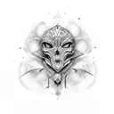 escarabajo egipcio tattoo design idea