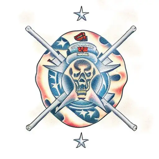 NAVY SHIP tattoo design idea