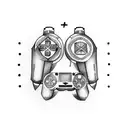 PlayStation controller  tattoo design idea