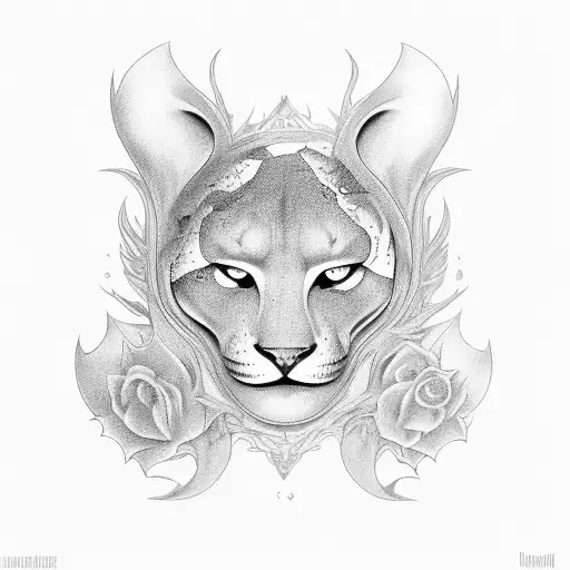 Eternal love tattoo design idea