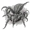 phantom troupe spider tattoo design idea