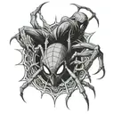 phantom troupe spider tattoo design idea