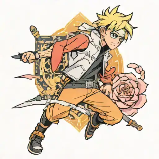 Boruto tattoo design idea