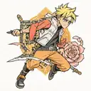 Boruto tattoo design idea