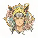 Boruto tattoo design idea