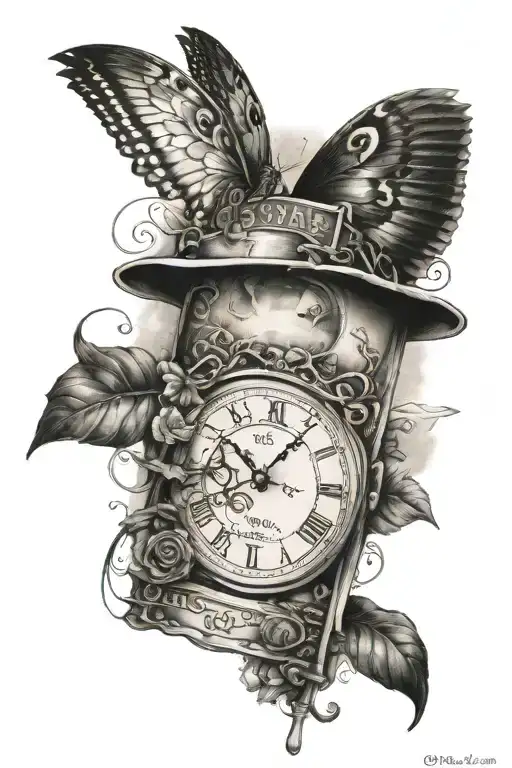 Life is Short and fate tattoo design idea