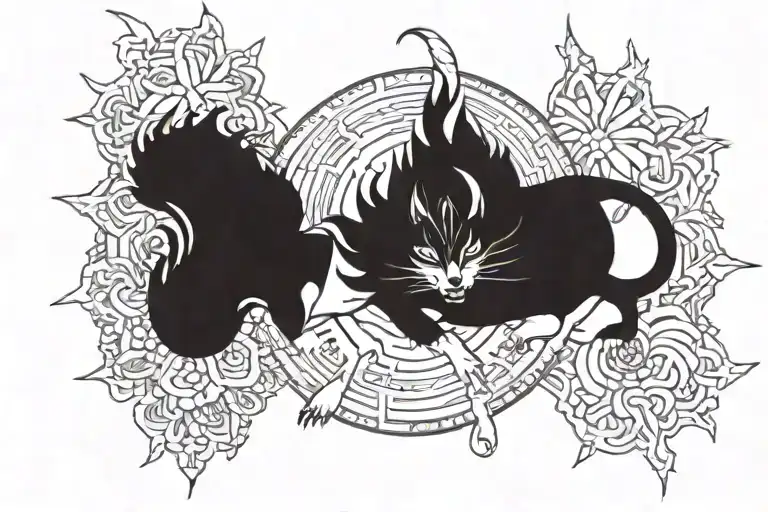 amaterasu tattoo design idea