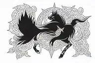 amaterasu tattoo design idea