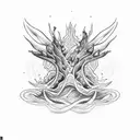 Nova Scotia + ocean tattoo design idea