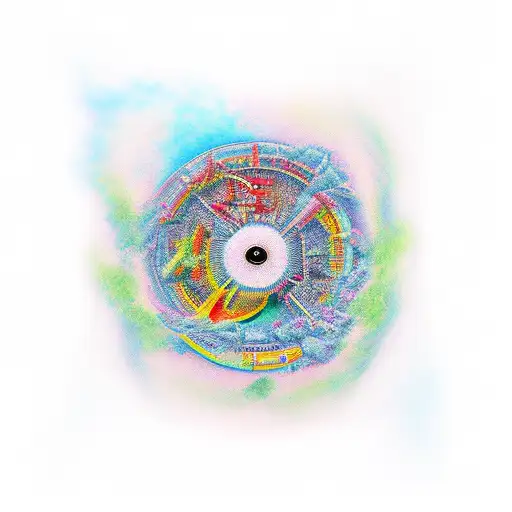 beyond what's here tattoo design idea