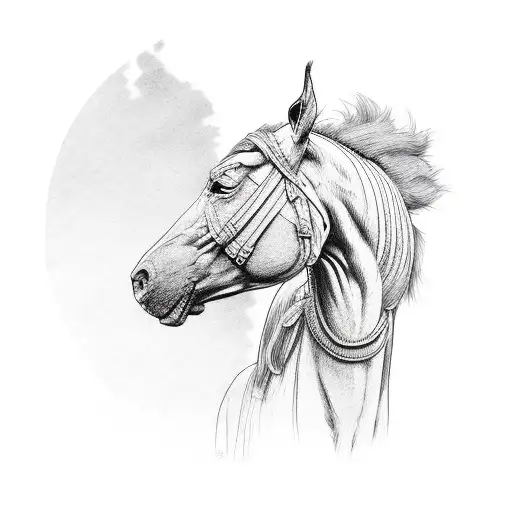 bojack tattoo design idea