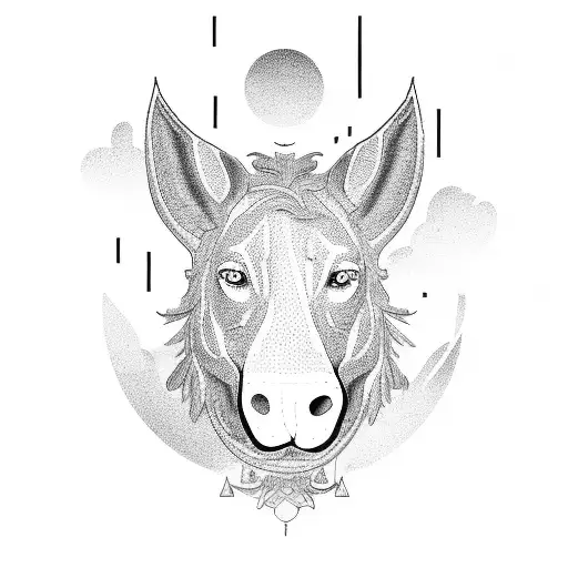 bojack tattoo design idea