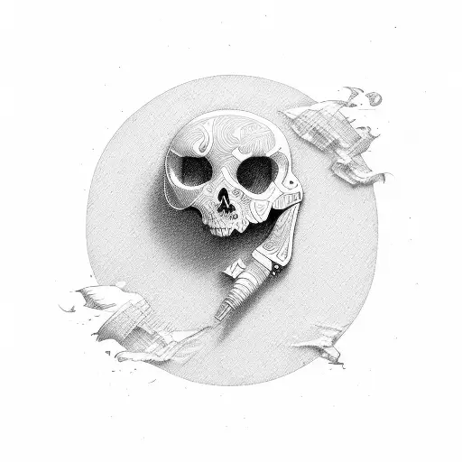 lines tattoo design idea