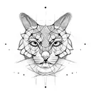 lines tattoo design idea