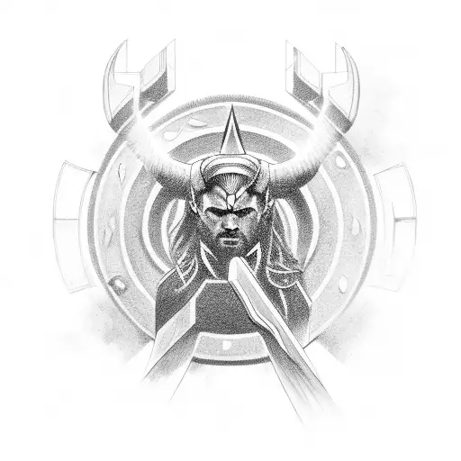 Thor ucm tattoo design idea
