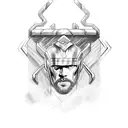 thor tattoo design idea