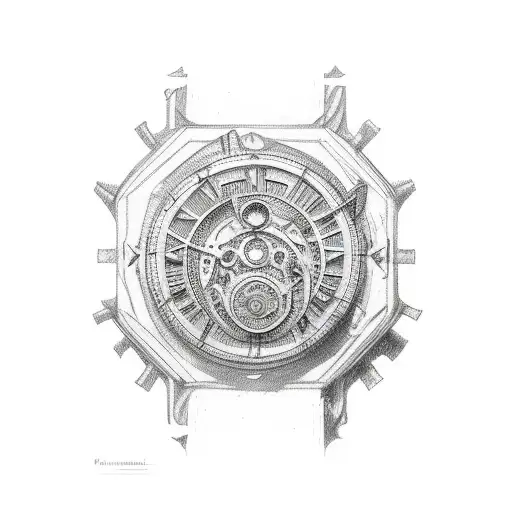 roman numeral with 2 semicolon 3 tattoo design idea