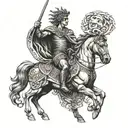 Alexander The Great tattoo design idea