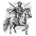 Alexander The Great tattoo design idea