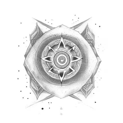 Ashoka chakra tattoo design idea