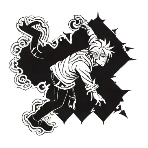 kurapika tattoo design idea