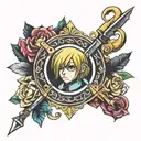 kurapika tattoo design idea