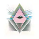 Two Pink Floyd albums: "The Wall" and "The Dark Side of the Moon". It should be perfect for forearm-hand tattoo design idea