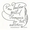 italian proverb "You will be someone if you remain different from others" around the wrist tattoo design idea