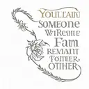 italian proverb "You will be someone if you remain different from others" around the wrist tattoo design idea