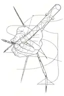 scalpel tattoo design idea