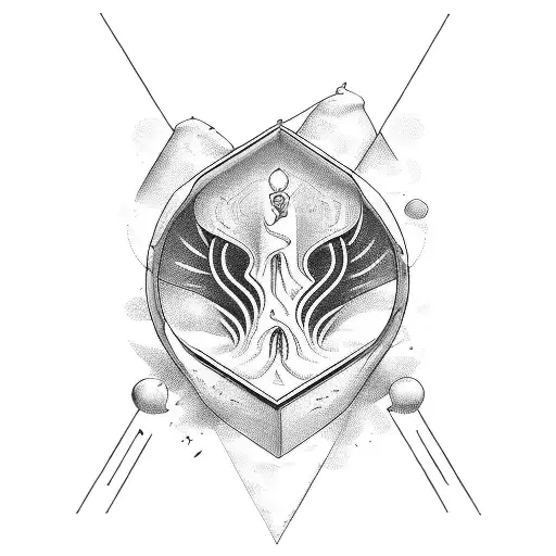 the hourglass is broken on the wrong side and sand flows into the veins  tattoo design idea