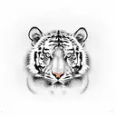 tiger and dragon tattoo design idea