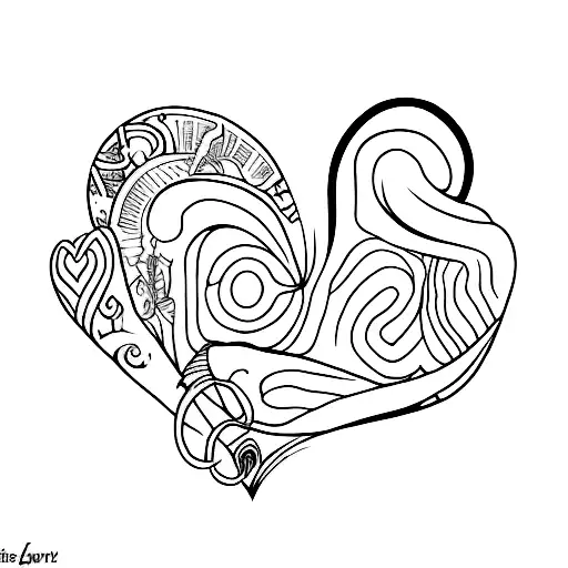the laughing heart poem tattoo design idea