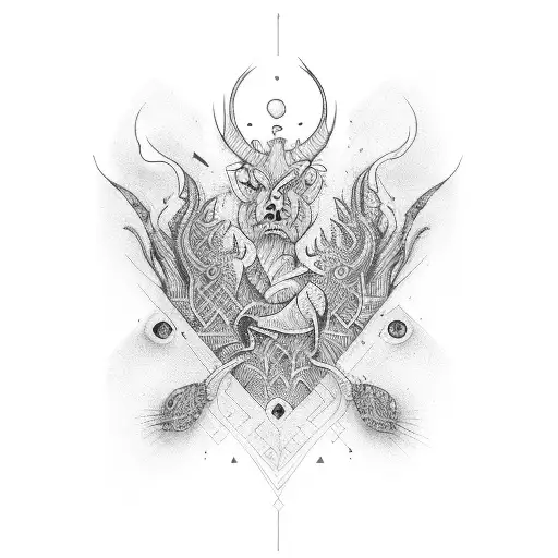 444  tattoo design idea