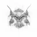 444  tattoo design idea