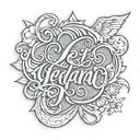 Leilani written cursive font tattoo design inspired tattoo design idea