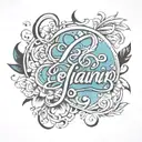 Leilani written cursive font tattoo design inspired tattoo design idea