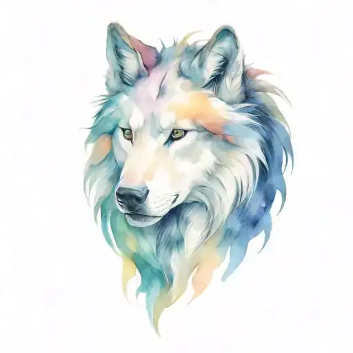 lobo tattoo design idea
