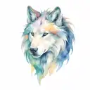 lobo tattoo design idea