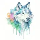 lobo tattoo design idea