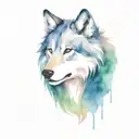 lobo tattoo design idea