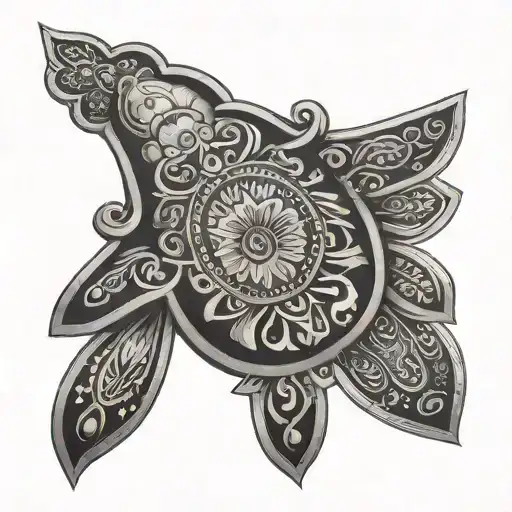 Hamsa Symbol tattoo design idea