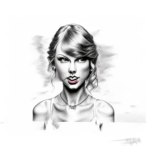 taylor swift inspired tattoo design idea