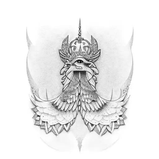 gates of Graceland with turkey tattoo design idea