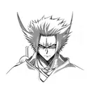 bleach ichigo bankai tattoo design idea