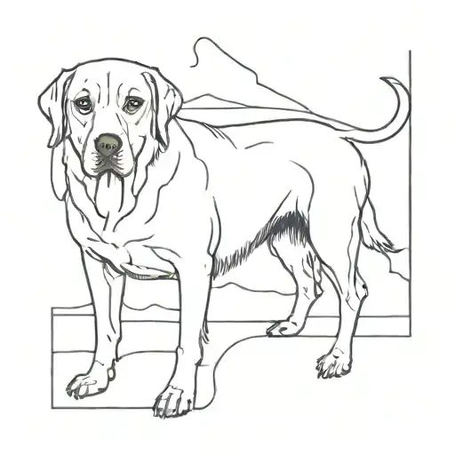 big dog little dog mutual dan seagrave gustave tattoo design idea