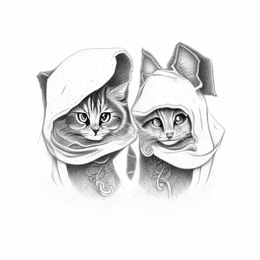 Scroll with Birthdates for two kids, Hannah June 03 2010 and Meeghan December 06 2012  tattoo design idea